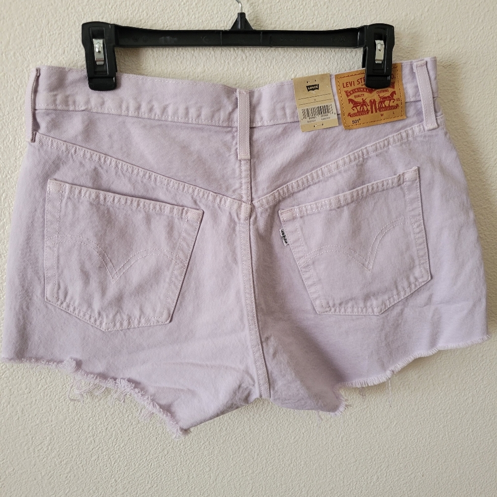 Levis 501 lilac women short